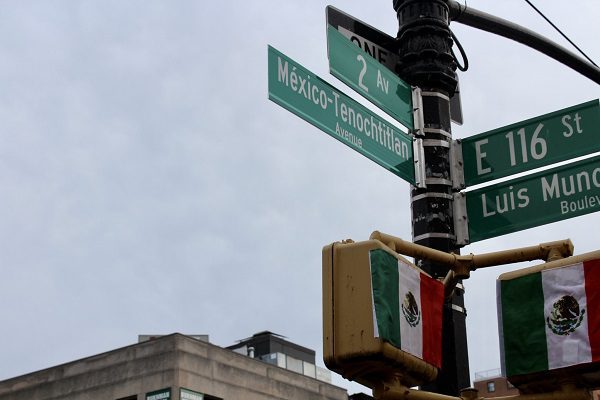 Inauguran avenida México-Tenochtitlán en NY en honor a migrantes mexicanos