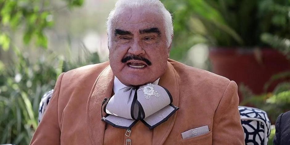 Vicente Fernández logra respirar sin respirador artificial