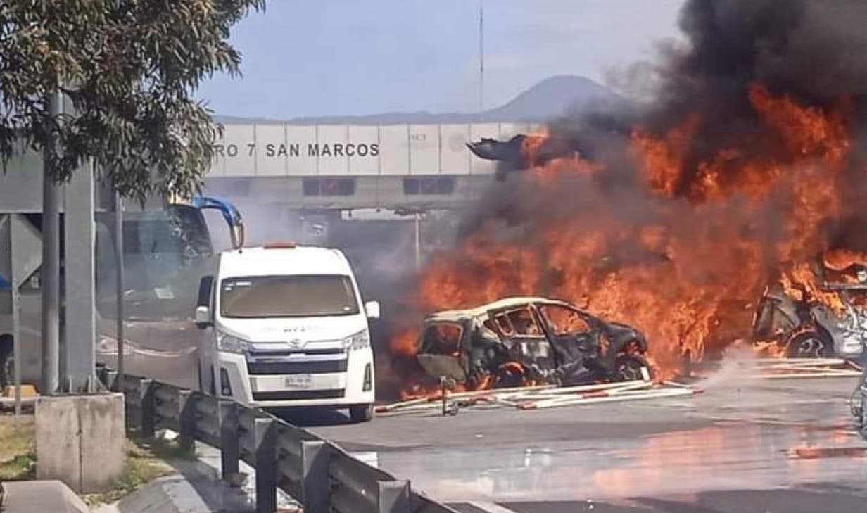 Accidente México-Puebla