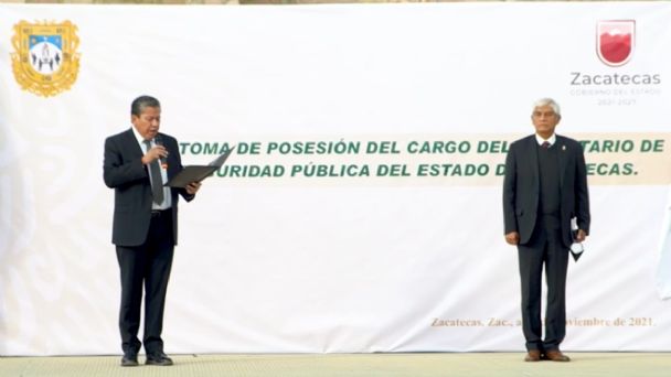 Adolfo Marín, nuevo Secretario de Seguridad de Zacatecas