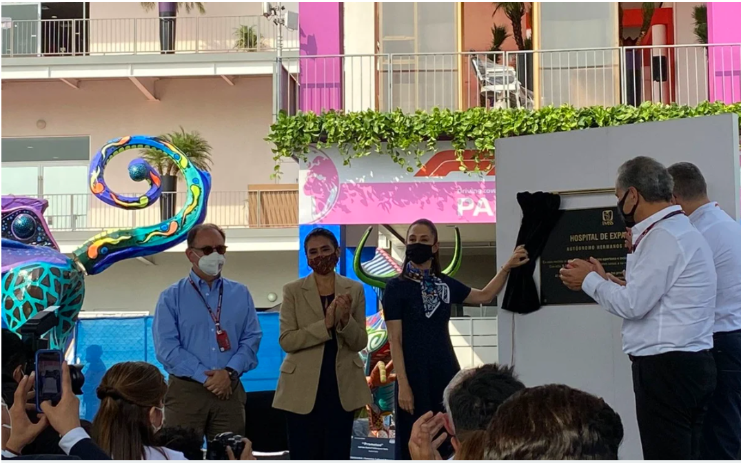 Rifan boletos para GP a personal médico que atendió la pandemia; Sheinbaum