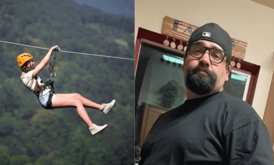 Empleado sacrifica su vida para salvar a mujer atrapada en tirolesa