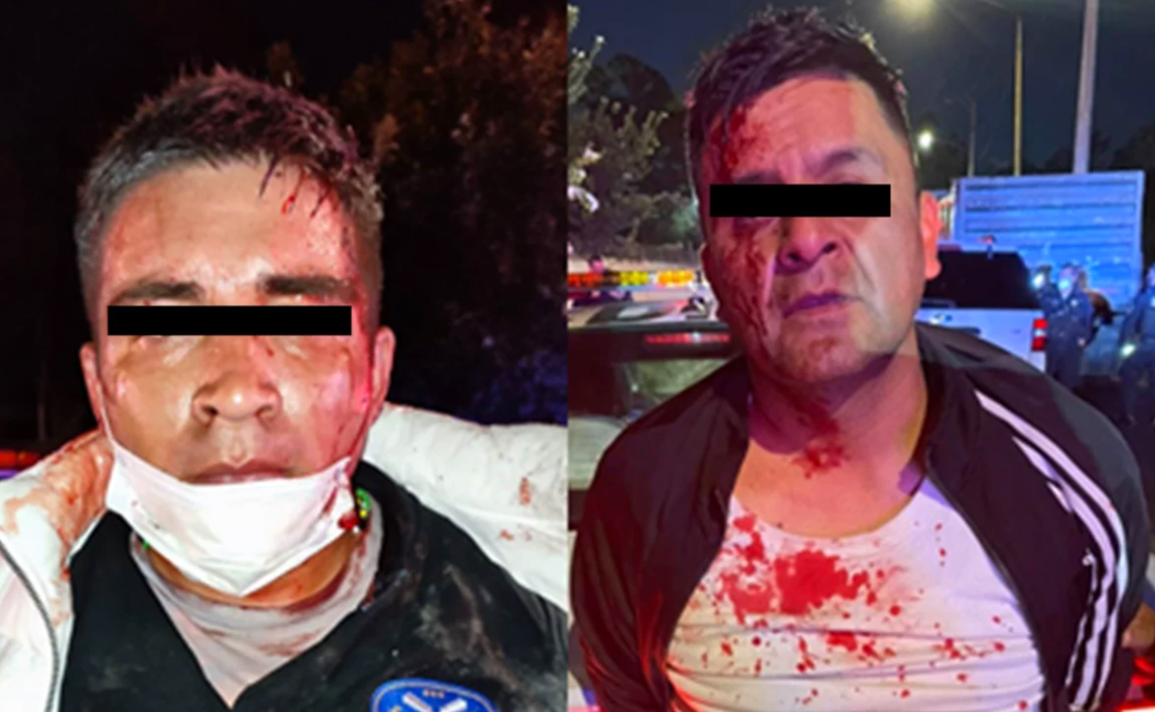 Caen dos por robo a casa; uno portaba pistola y chamarra de Policía de Investigación