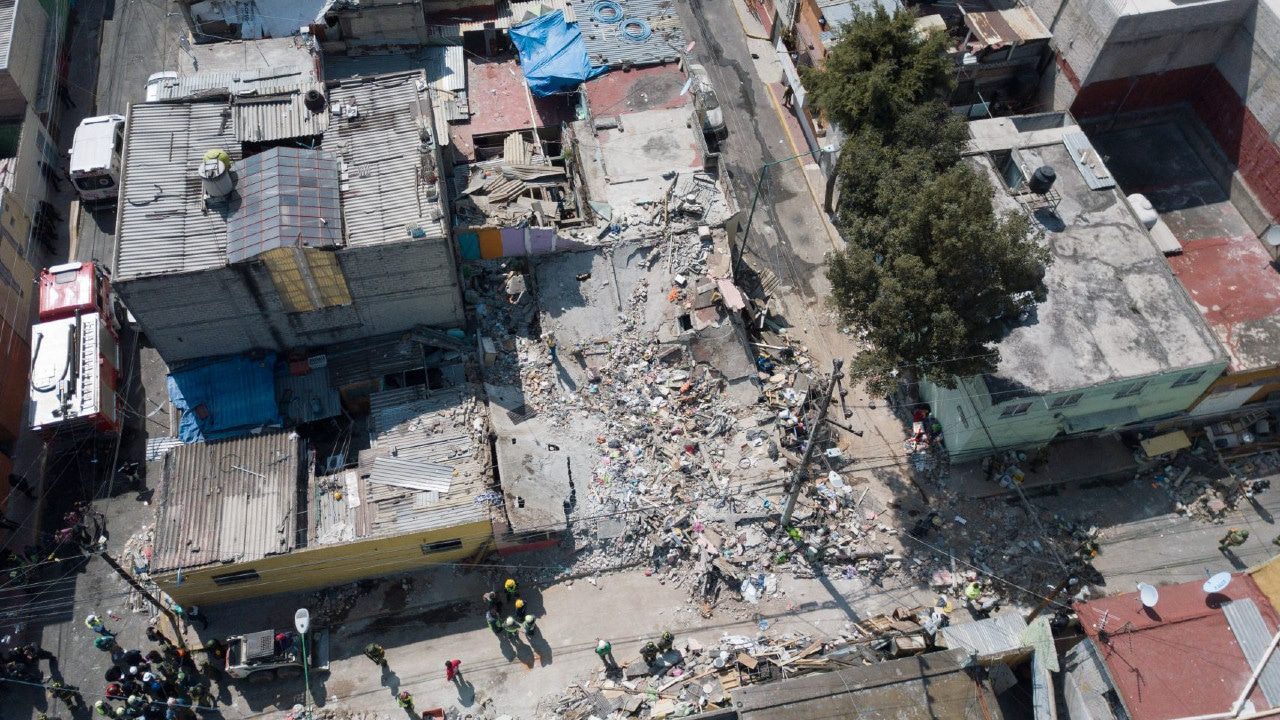 Explosión en Pensil Norte
