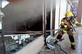 Incendio en Monterrey