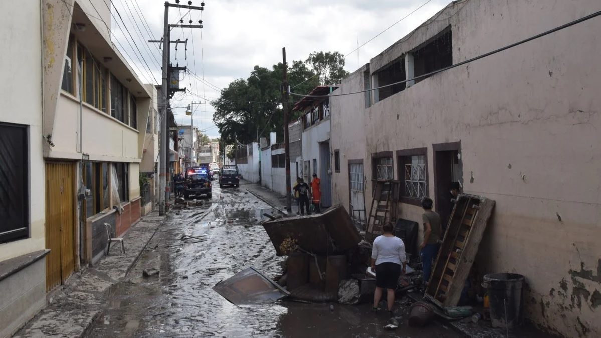 Inundación en Tula