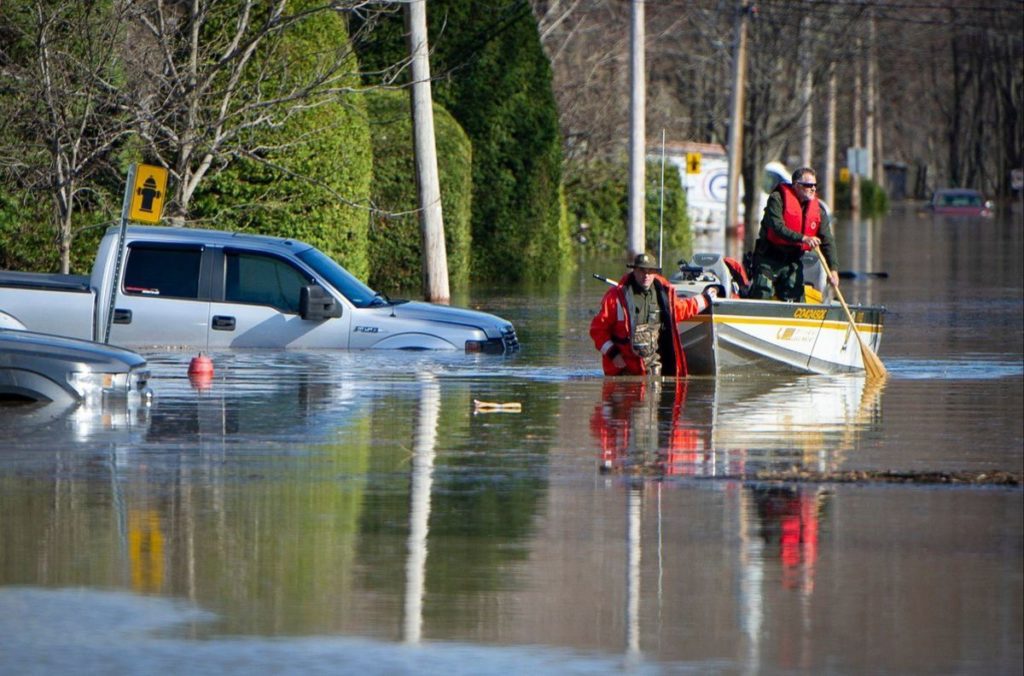 Inundaciones en Canadá