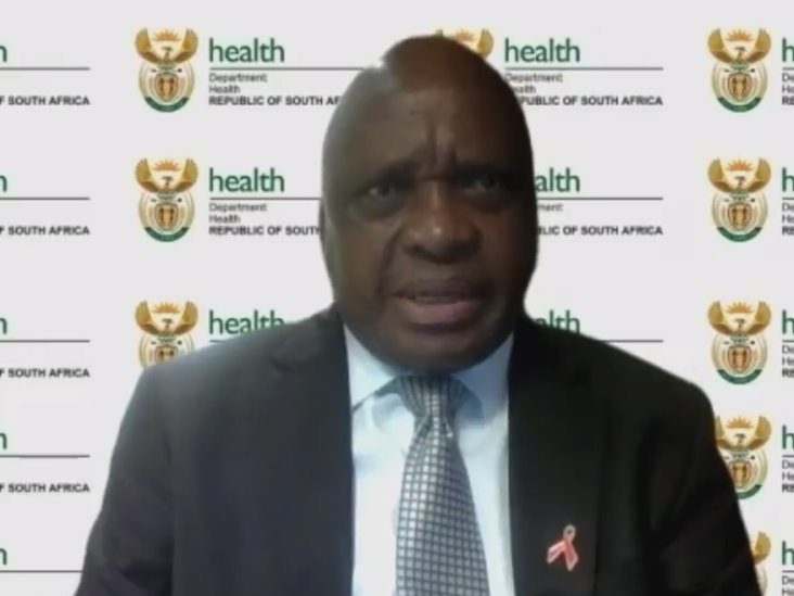 Joe Phaahla, ministro de Salud de Sudáfrica 