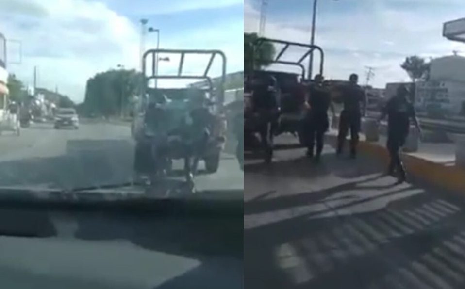 Patrullas se quedan sin gasolina
