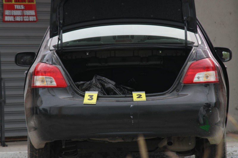 Puebla cadáver en la cajuela