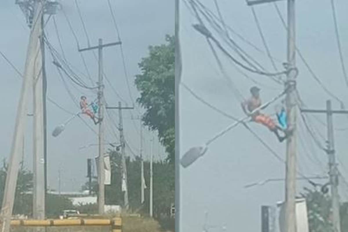 Robo de lámparas en Tlaquepaque