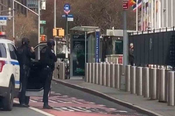 Acordonan sede de la ONU en Nueva York por hombre armado