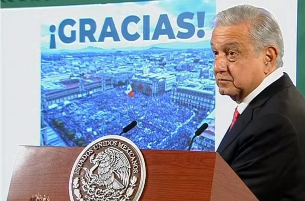 AMLO agradece “de todo corazón” a quienes acudieron a su informe