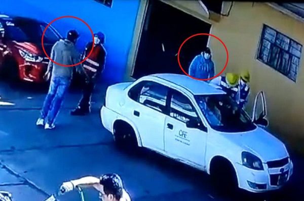 Captan en #VIDEO asalto a trabajadores de la CFE, en Naucalpan