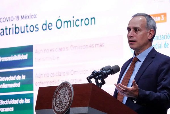 López-Gatell revela que hombre con Ómicron en México estaba vacunado