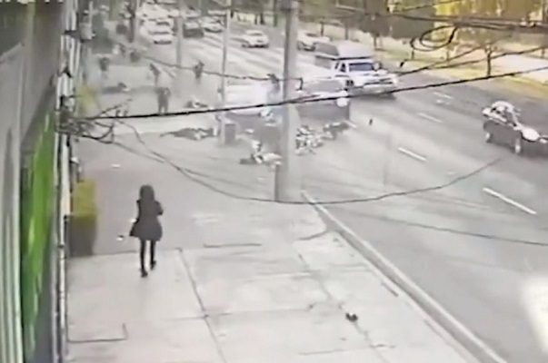 Revelan #VIDEO de atropellamiento a peregrino en Calzada de Tlalpan