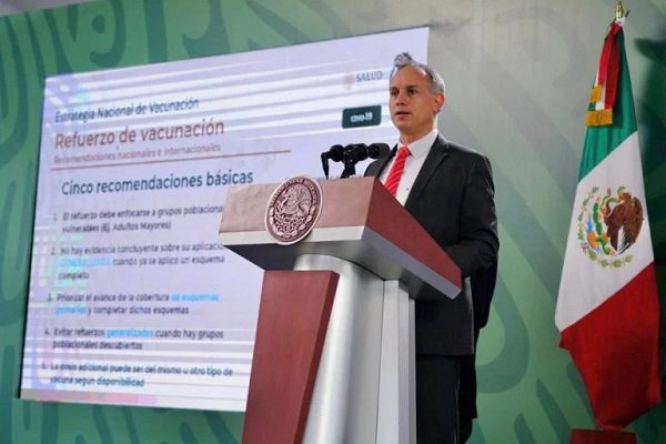 México registra reducción de casos de tras dos semanas consecutivas