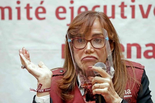 Morena suspende los derechos partidarios de Yeidckol Polevnsky