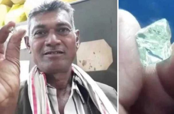 Agricultor indio se vuelve rico tras encontrar un diamante de 13 quilates