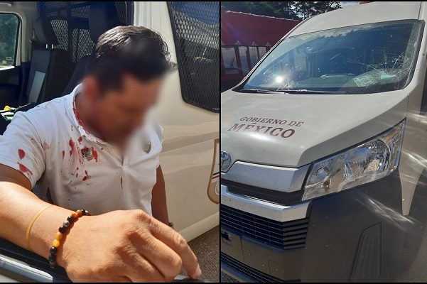 Un agente del INM fue golpeado durante traslado de migrantes, en Chiapas
