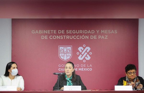Gobierno CDMX instala Gabinete de seguridad en Cuauhtémoc