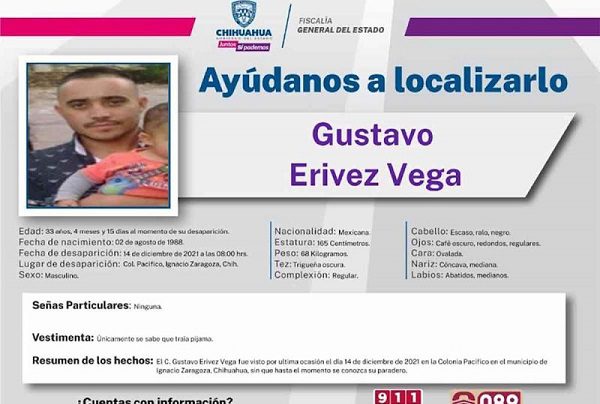 Reportan secuestró de una familia en Chihuahua por grupo armado