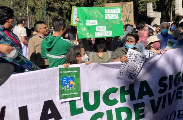 Estudiantes del CIDE liberan la sede Región Centro, pero mantienen tomada Sante Fe