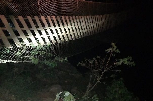 Al menos 30 lesionados tras desplome de puente colgante en Oaxaca