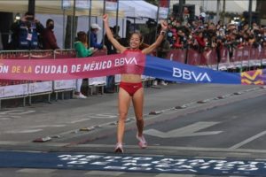 México se lleva podio en rama femenil del Medio Maratón de la CDMX 2021