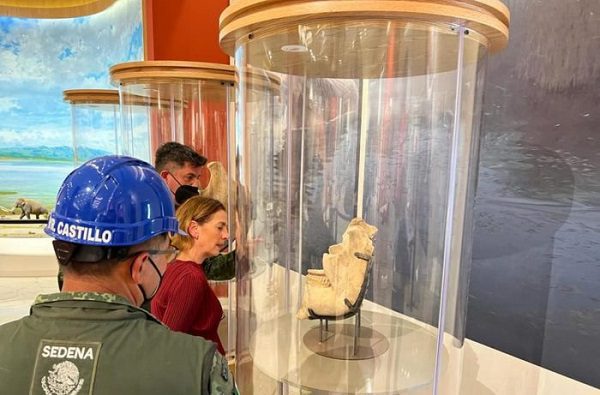 Se han encontrado 50 mil huesos de animales en el AIFA: Gutiérrez Müller