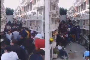 Balacera en pleno funeral en Guanajuato desata el pánico #VIDEO