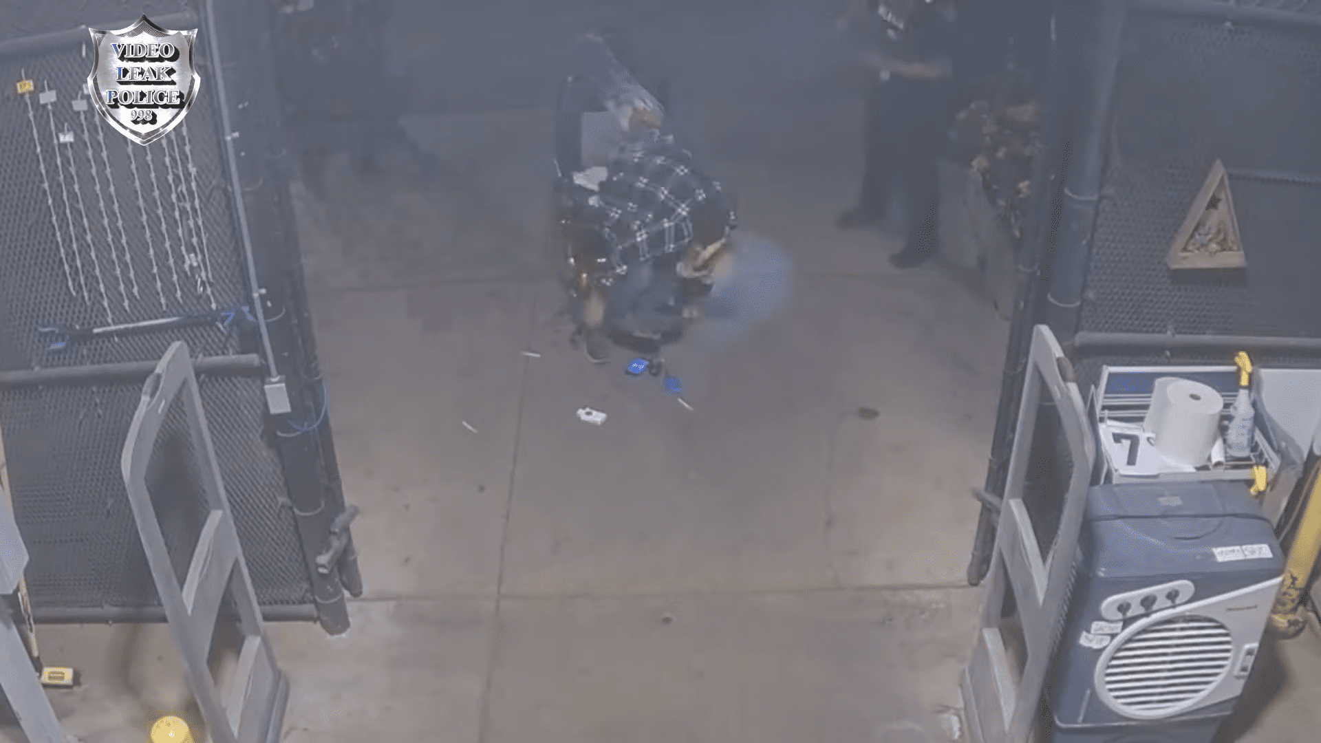 #VIDEO Policía dispara en nueve ocasiones contra persona en silla de ruedas