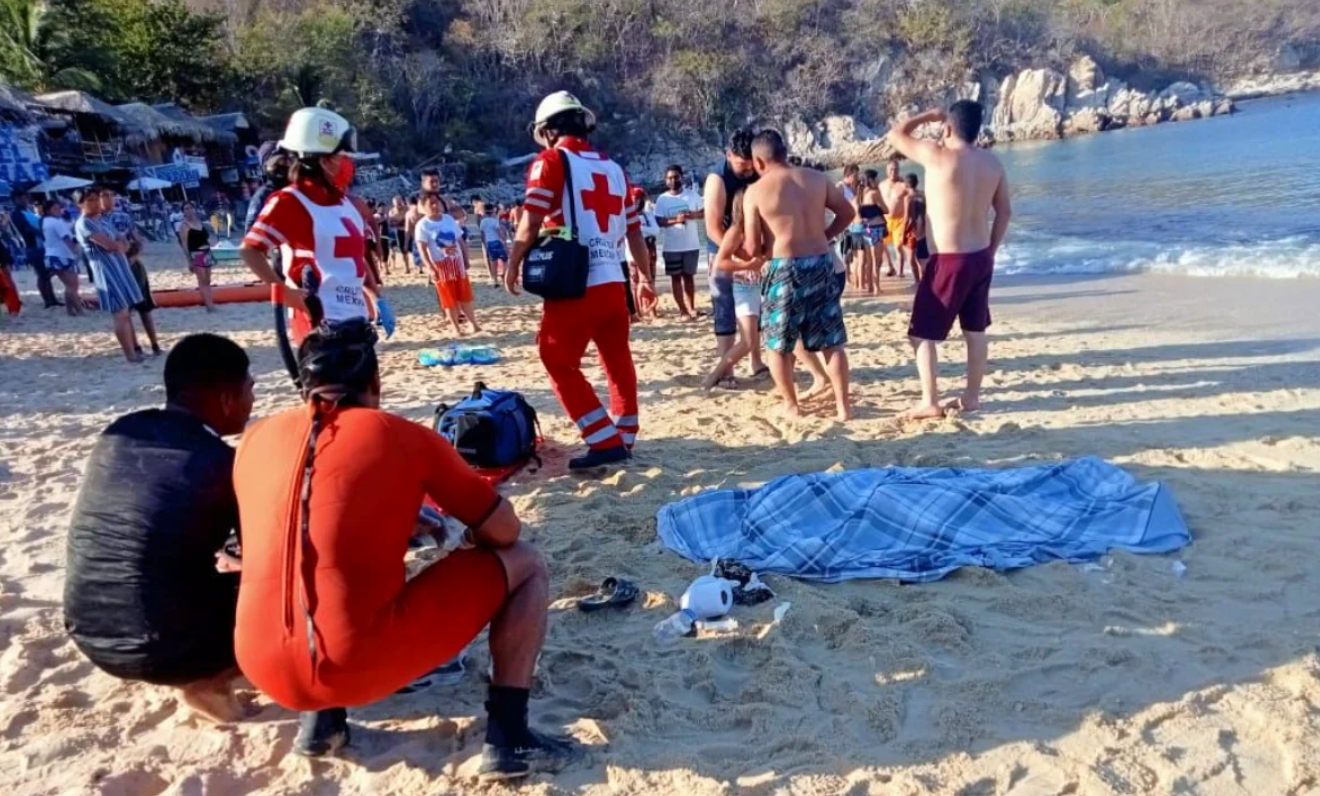Muere turista ahogado en Huatulco, suman 13 los fallecidos en 2021