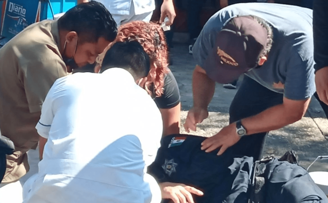 Chocan policías y ambulantes en Chiapas; hay tres heridos y siete detenidos