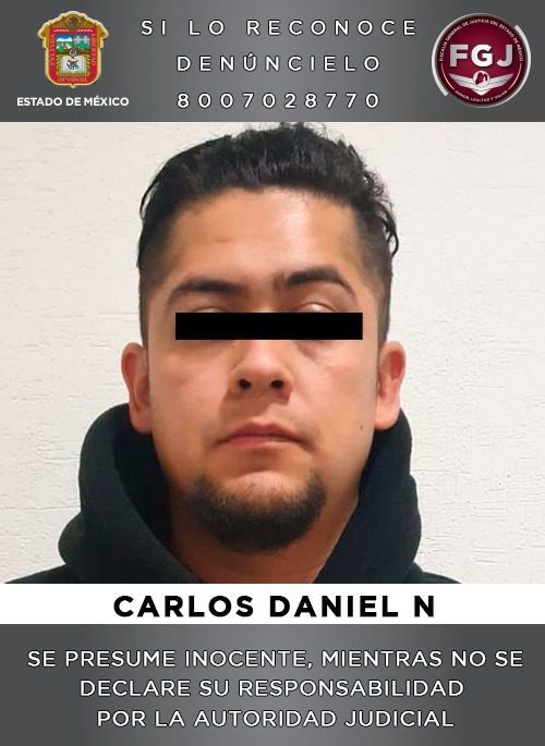 Carlos “N” presunto feminicida de Renata