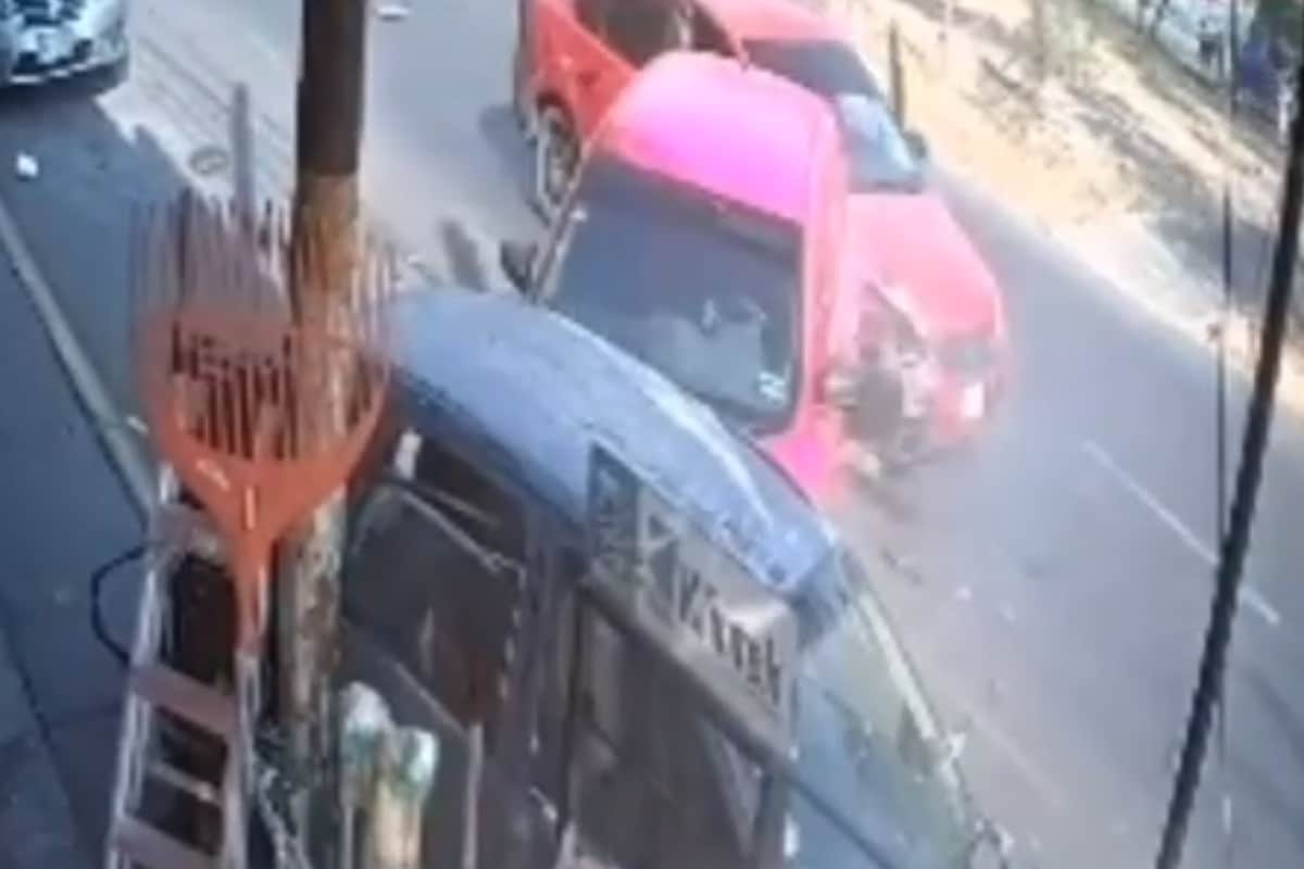 Choque en Nezahualcóyotl