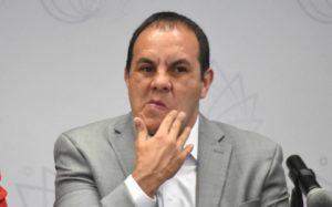 Cuauhtémoc Blanco deja temporalmente puesto como gobernador
