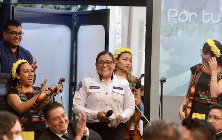 Día del policía en Coyoacán