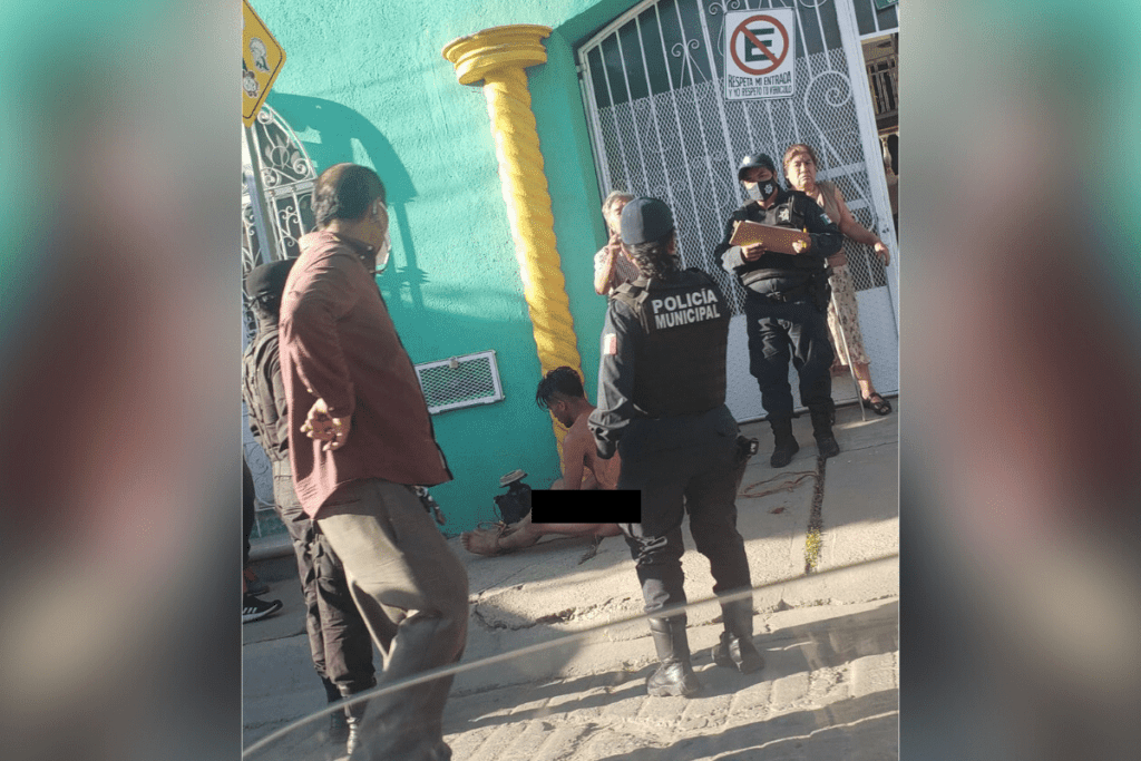 Ladrón detenido en Oaxaca
