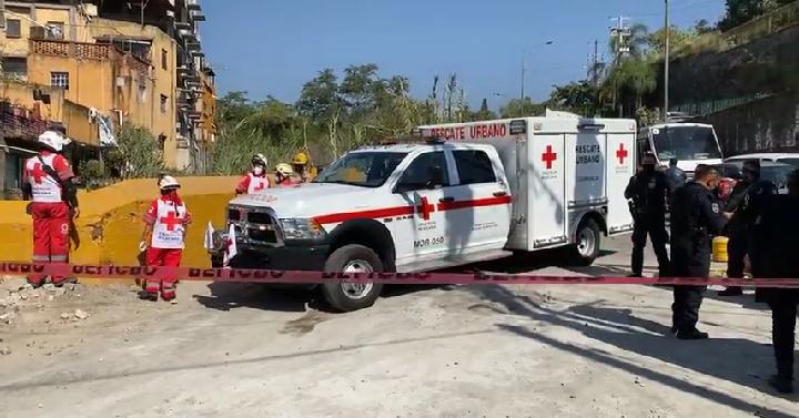 Ladrón muere al caer desde una barranca en Cuernavaca, Morelos