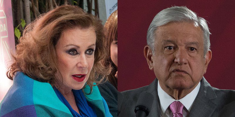 Laura Zapata habla de AMLO