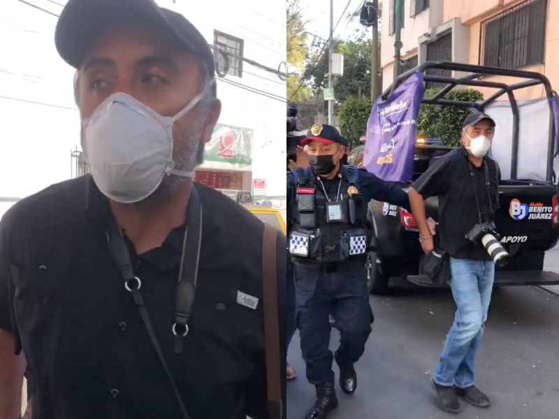 Liberan a fotoperiodista en CDMX