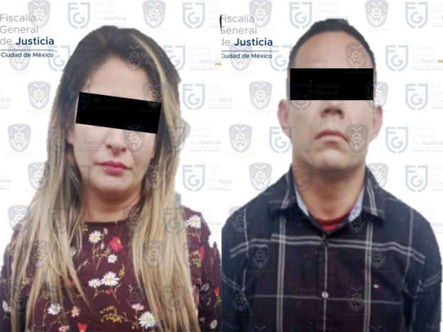 Pareja detenida por robo a casa habitación en Benito Juárez