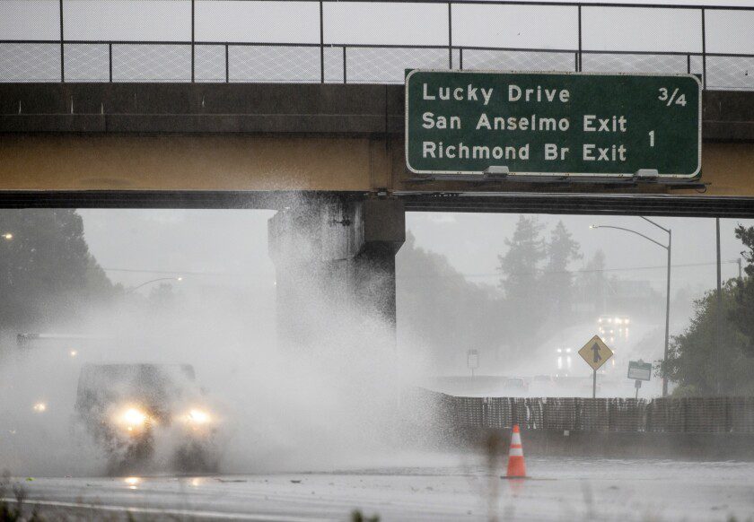 Tormenta en California