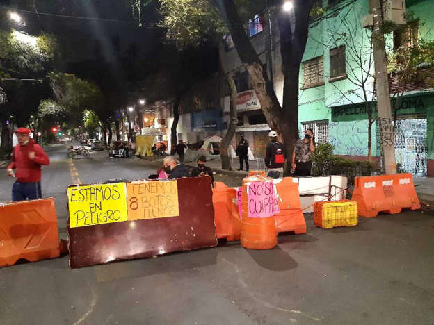 Vecinos de la Doctores denuncian estar en peligro