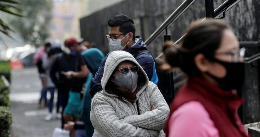 México suma en 24 horas 2 mil 750 casos y 211 muertes por COVID-19