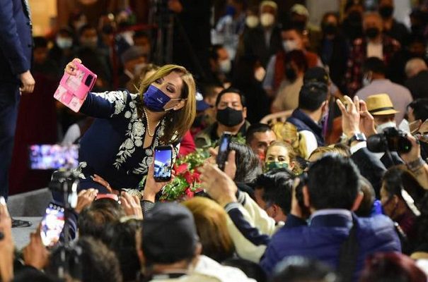 La gobernadora de Tlaxcala, Lorena Cuéllar, da positivo a COVID-19