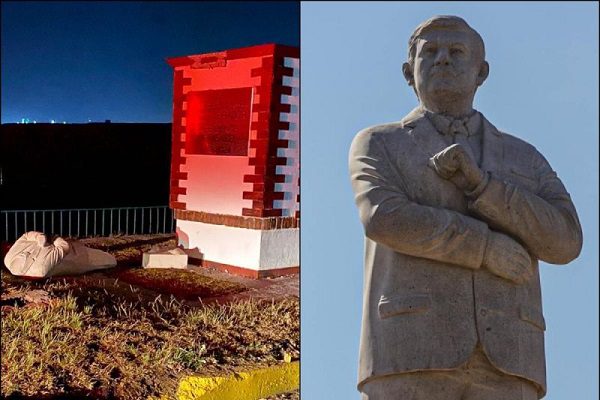 AMLO "regaña" a morenistas por colocar estatua en Atlacomulco