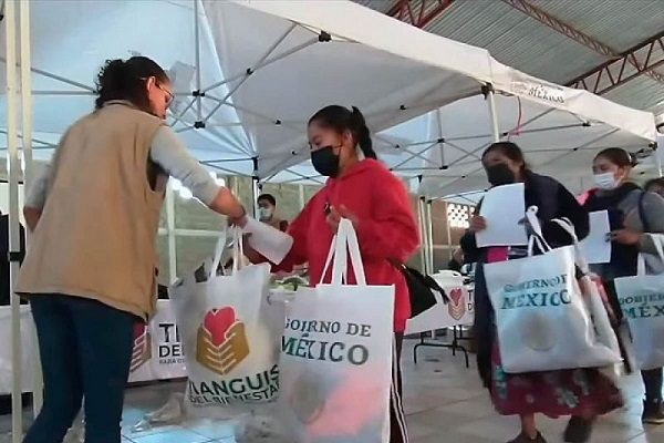 Tianguis del Bienestar ha beneficiado a más de 85 mil familias en extrema pobreza