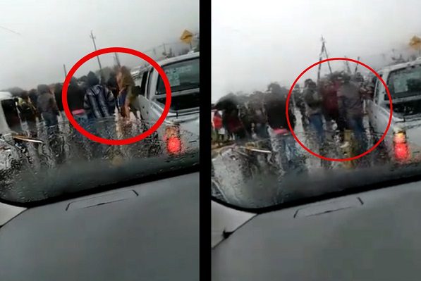 Manifestantes golpean a turista rusa por no pagar cuota en carretera de Chiapas